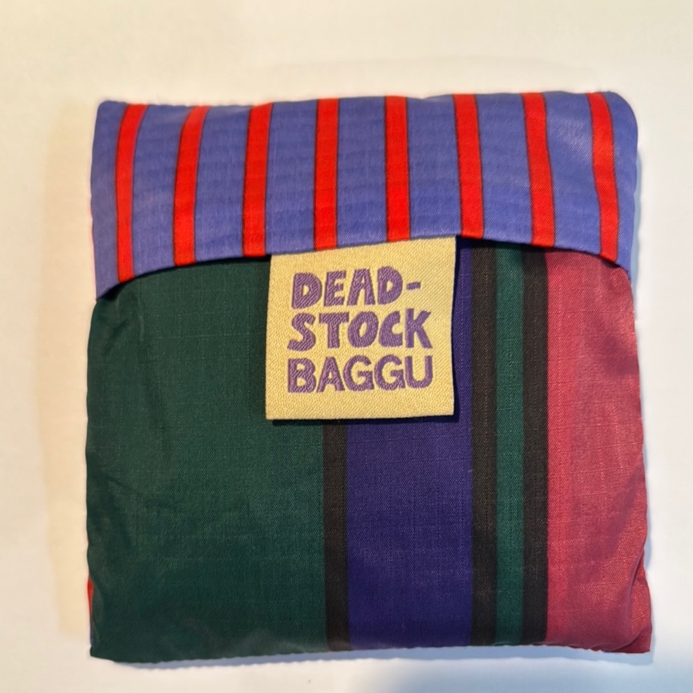 BAGGU Standard Reusable Bag Fancy Stripes